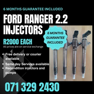 Ford Ranger 2.2 Injectors For Sale With Warranty