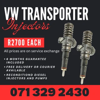 Vw Transporter Injectors For Sale With Warranty