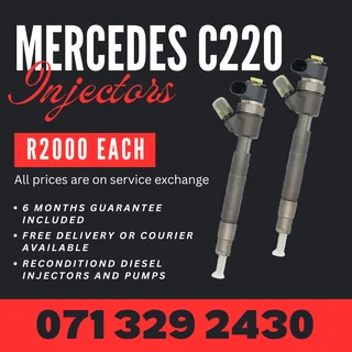 Mercedes Benz C220 Injectors For Sale With Warranty