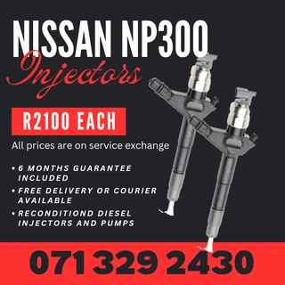 Nissan Np300 Diesel Injectors For Sale With Warranty