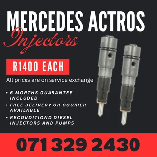 Mercedes Benz Actros Injectors For Sale With Warranty