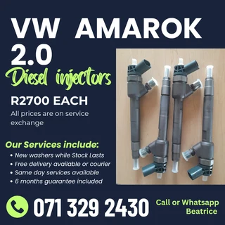 Vw Amarok Injectors For Sale With Warranty