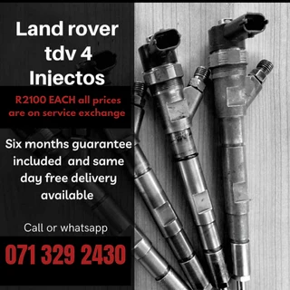 Land Rover Tdv4 Injectors For Sale With Warranty