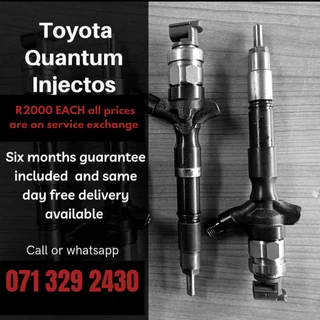 Toyota Quantum Diesel Injectors For Sale With Warranty