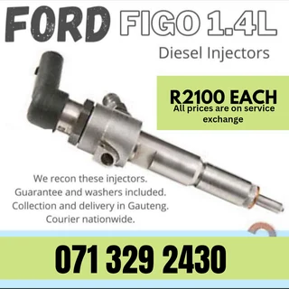 Ford Figo 1.4 Injectors For Sale With Warranty