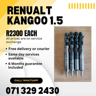 Renualt Kangoo 1.5 Injectors For Sale With Warranty