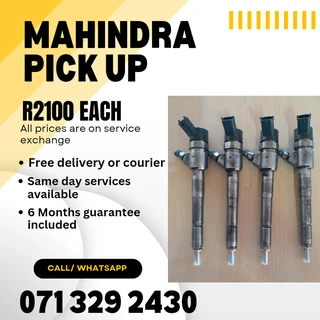 Mahindra Pick Up Injectors For Sale With Warranty