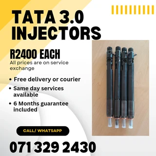 Tata 3.0 Injectors For Sale With Warranty