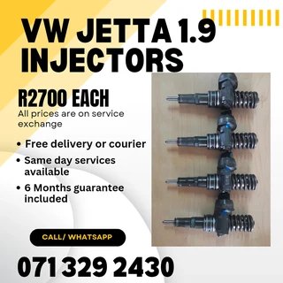 Vw Jetta 1.9 Injectors For Sale With Warranty