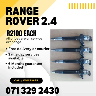 Range Rover 2.4 Injectors For Sale With Warranty
