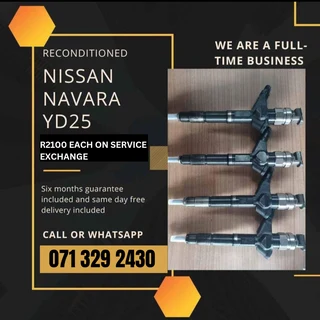 Nissan Navara Yd25 Injectors For Sale With Warranty
