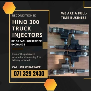 Hino 300 Truck Injectors For Sale With Warranty