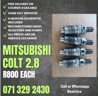Mitshibishi Colt 2.8 Diesel Injectors For Sale With Warranty