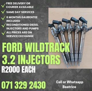 Ford Wildtrack 3.2 Injectors For Sale With Warranty