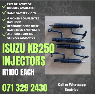 Isuzu Kb250 Injectors For Sale With Warranty