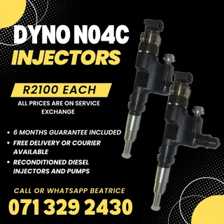 Dyno N04c Injectors For Sale With Warranty