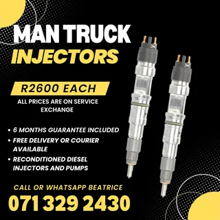 Man Truck Injectors For Sale With Warranty