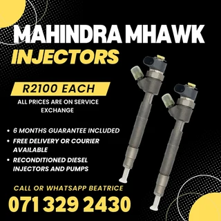 Mahindra Mhawk Injectors For Sale With Warranty