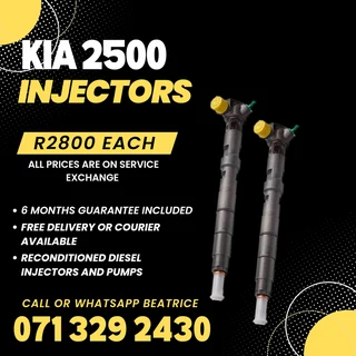 Kia 2500 Injectors For Sale With Warranty