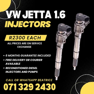 Vw Polo 1.6 Injectors For Sale With Warranty