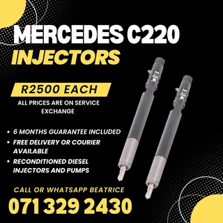 Mercedes Benz C220 Injectors For Sale With Warranty