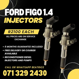 Ford Figo 1.4 Injectors For Sale With Warranty