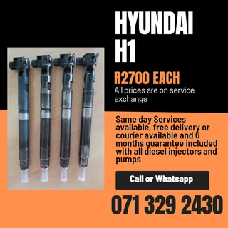 Hyundai H1 Injectors For Sale With Warranty