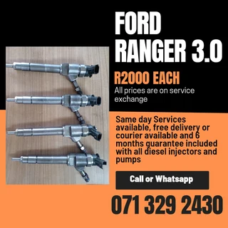 Ford Ranger 3.0 Injectors For Sale With Warranty