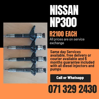 Nissan Np300 Injectors For Sale With Warranty