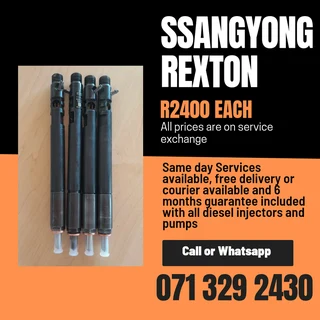 Ssangyong Rexton Diesel Injectors For Sale With Warranty