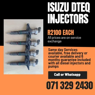 Isuzu Dteq Injectors For Sale With Warranty