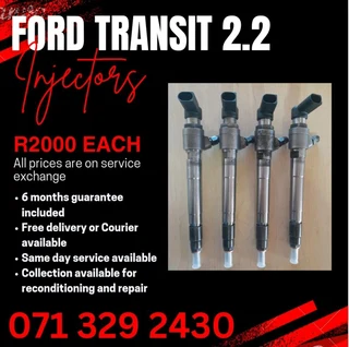 Ford Transit 2.2 Injectors For Sale With Warranty