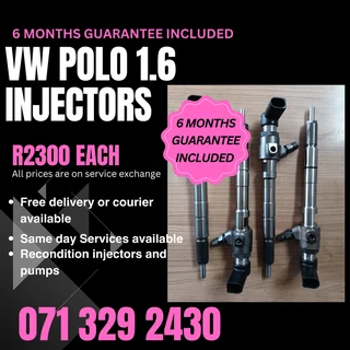 Vw Polo 1.6 Injectors For Sale With Warranty