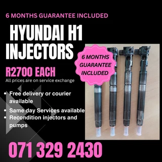 Hyundai H1 Injectors For Sale With Warranty