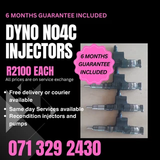 Dyno N04c Injectors For Sale With Warranty