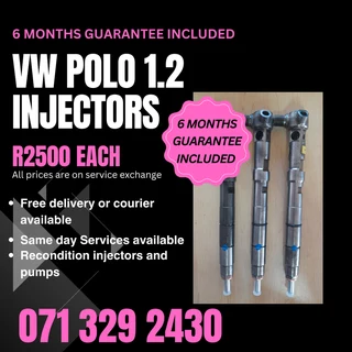 Vw Polo 1.2 Injectors For Sale With Warranty