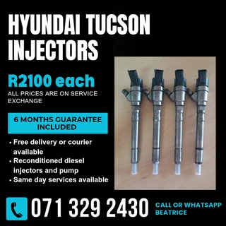 Hyundai Tucson Diesel Injectors For Sale With Warranty