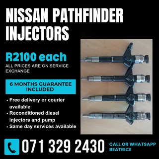 Nissan Pathfinder Injwctors For Sale With Warranty
