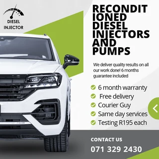 Reconditioned Injectors For Sale With Warranty