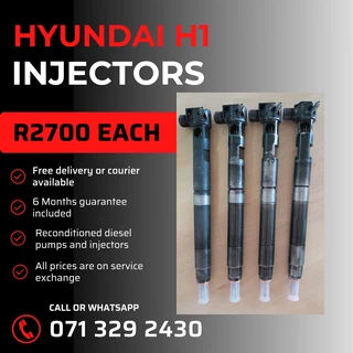 Hyundai H1 Injectors For Sale With Warranty