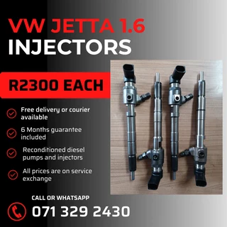 Vw Jetta 1.6 Injectors For Sale With Warranty