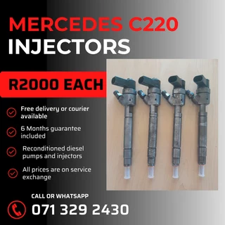 Mercedes Benz C220 Injectors For Sale With Warranty