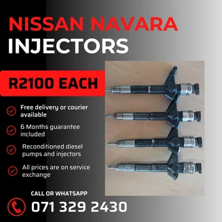 Nissan Navara Yd25 Injectors For Sale With Warranty