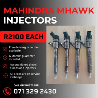 Mahindra Mhawk Injectors For Sale With Warranty
