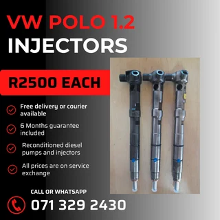 Vw Polo 1.2 Injectors For Sale With Warranty