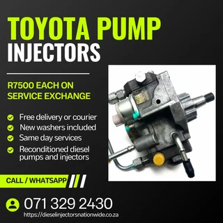 Toyota Pump For Sale With Warranty