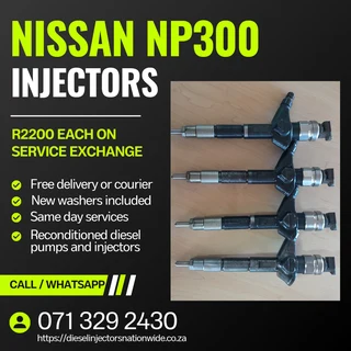 Nissan Np300 Injectors For Sale With Warranty