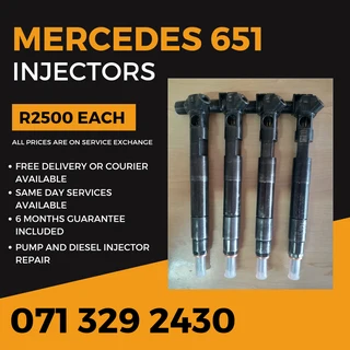 Mercedes Benz Sprinter 651 Injectors For Sale With Warranty