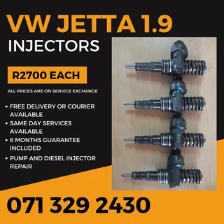 Vw Jetta 1.9 Injectors For Sale With Warranty