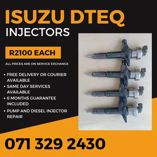 Isuzu Dteq Injectors For Sale With Warranty